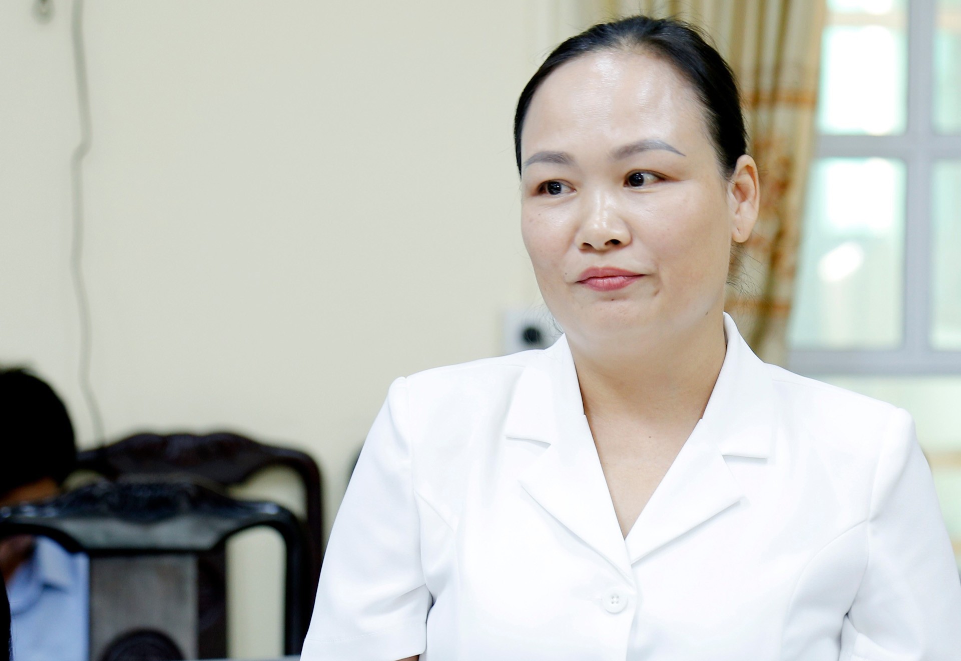 Lãnh đạo Hội Nông dân tỉnh phát biểu tại cuộc làm việc. 22-8-hoind.jpg