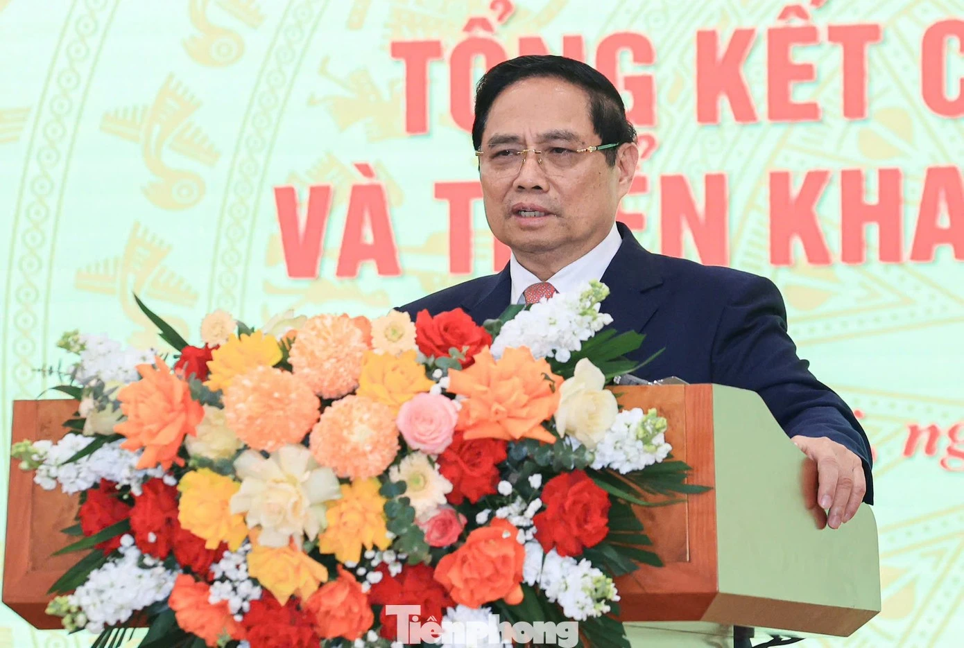 Thủ tướng Phạm Minh Chính phát biểu tại hội nghị.