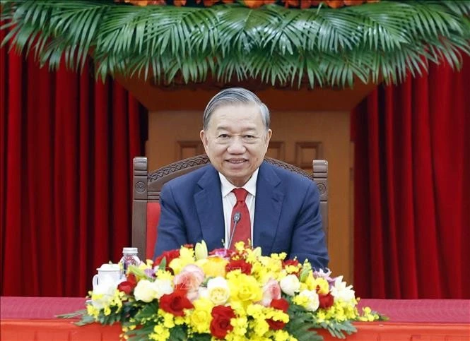 Tổng Bí thư Tô Lâm.