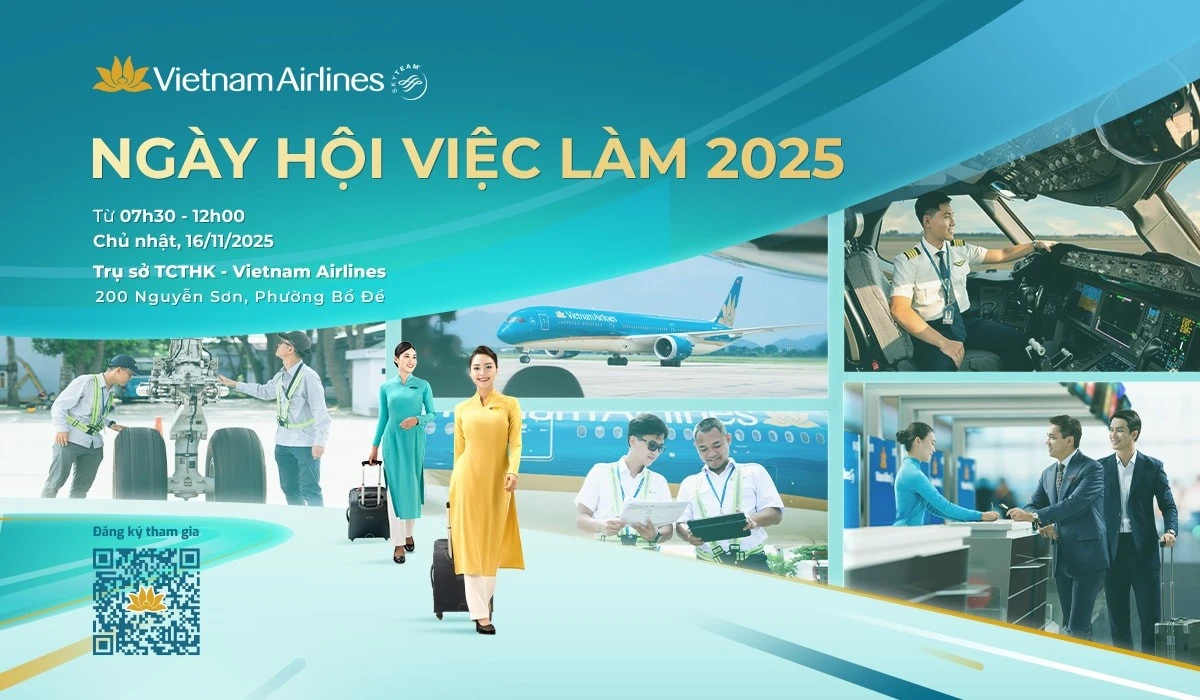Vietnam Airlines lần đầu tiên tổ chức “Ngày hội việc làm”.