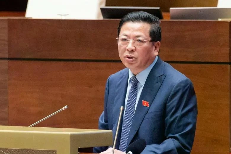 Bộ trưởng Bộ Xây dựng Trần Hồng Minh - Ảnh: Media Quốc hội