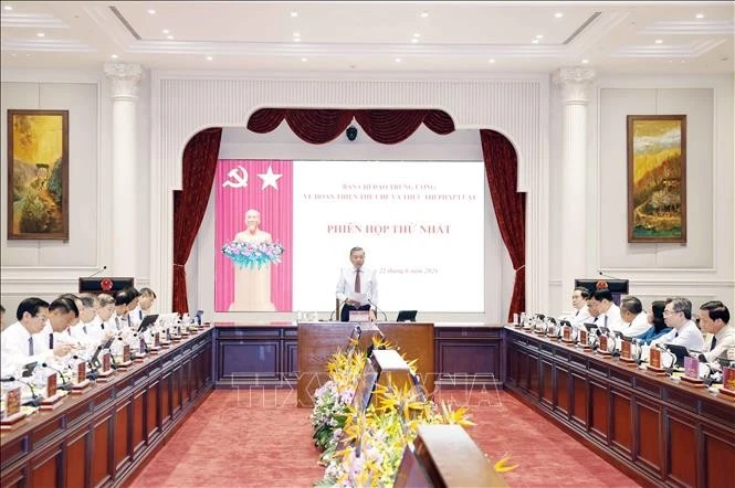 Tổng Bí thư, Chủ tịch nước Tô Lâm chủ trì Phiên họp thứ nhất của Ban Chỉ đạo Trung ương về hoàn thiện thể chế và thực thi pháp luật.