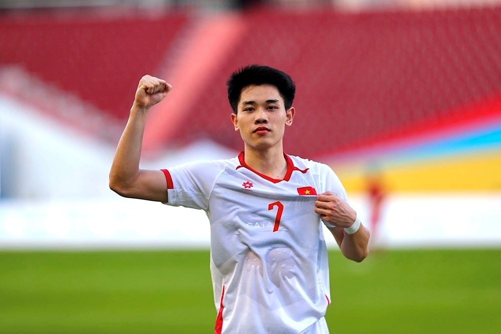 Tiền đạo Đình Bắc xếp thứ 3 trong danh sách bầu chọn.