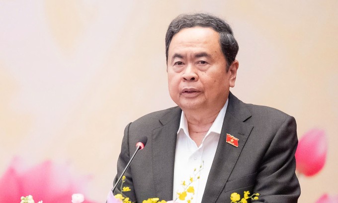 Chủ tịch Quốc hội Trần Thanh Mẫn.