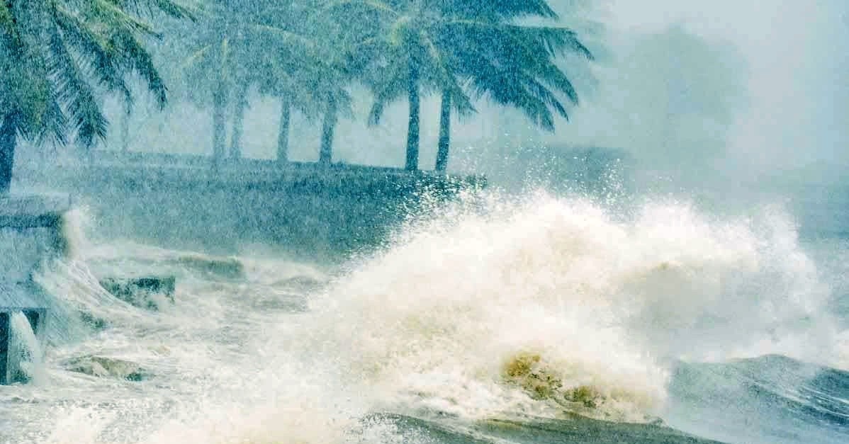 Biển Đông khả năng đón 2 cơn bão trong khoảng 1 tuần tới. Ảnh minh họa 17-9-ap-thap.jpg