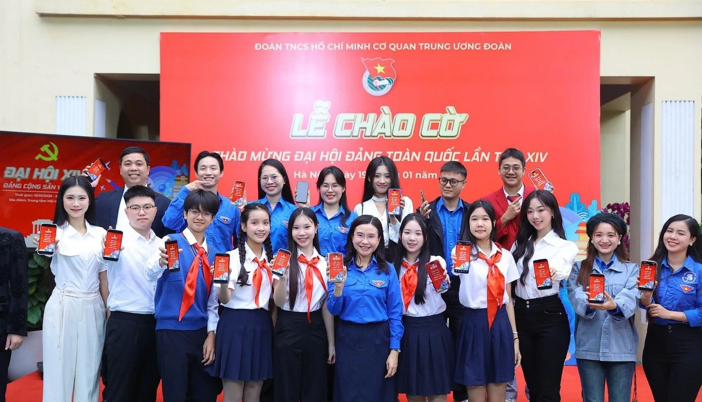 Lễ chào cờ trên toàn quốc khơi dậy tinh thần trách nhiệm, lý tưởng cách mạng và niềm tự hào dân tộc trong mỗi đoàn viên, thanh niên.