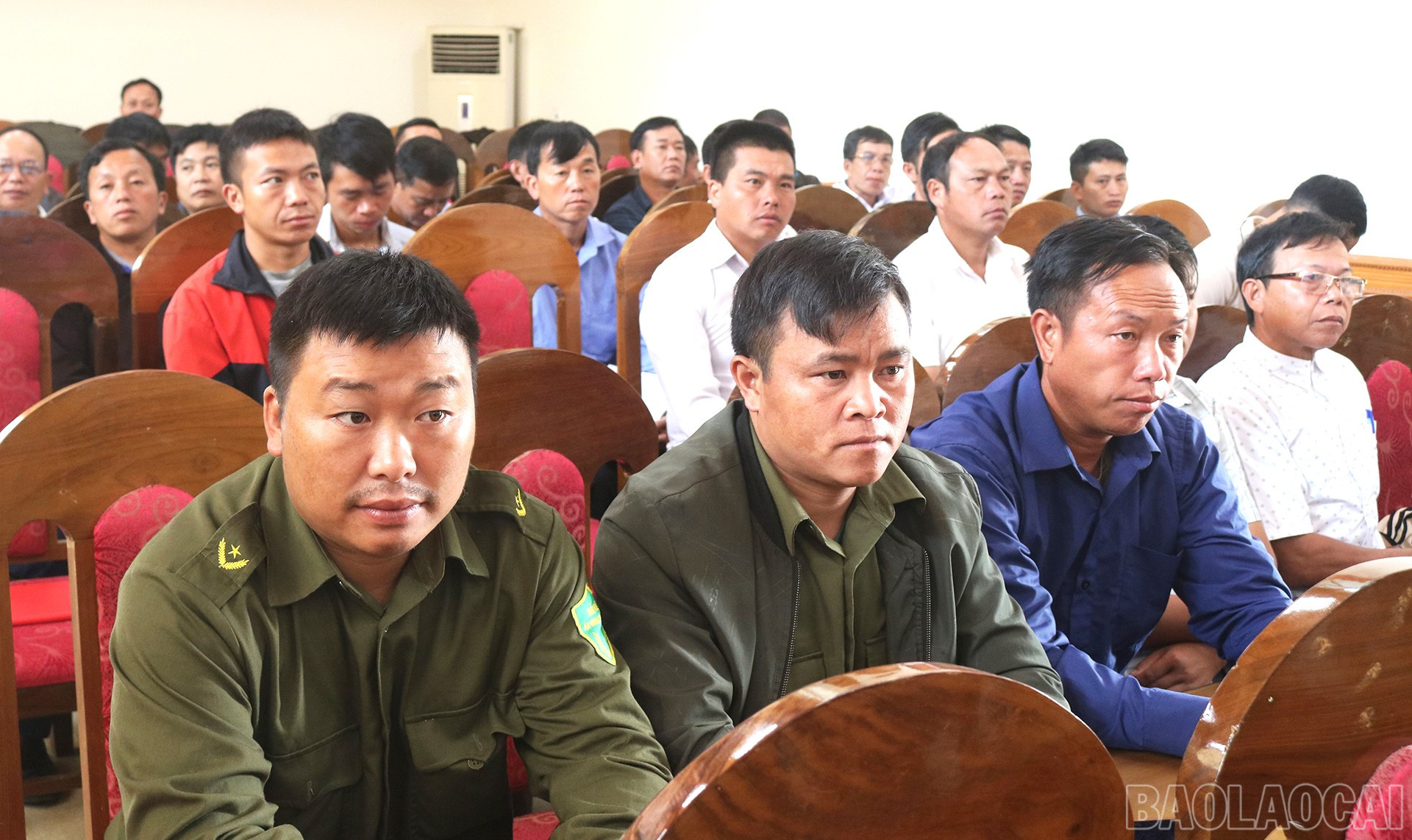 Các học viên dự lớp tập huấn. baolaocai-br_a-4.jpg