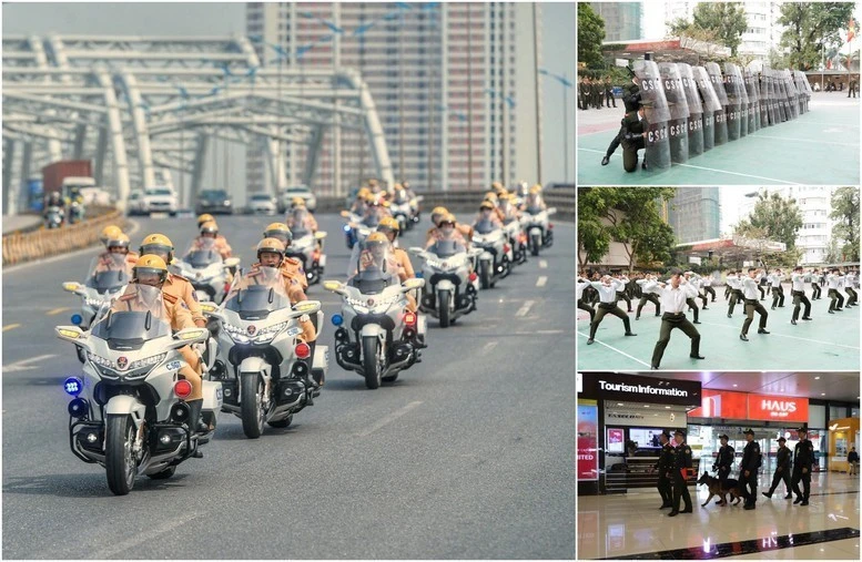 Bộ Công an tổ chức Lễ xuất quân và diễn tập phương án bảo đảm an ninh, trật tự Đại hội đại biểu toàn quốc lần thứ XIV của Đảng.