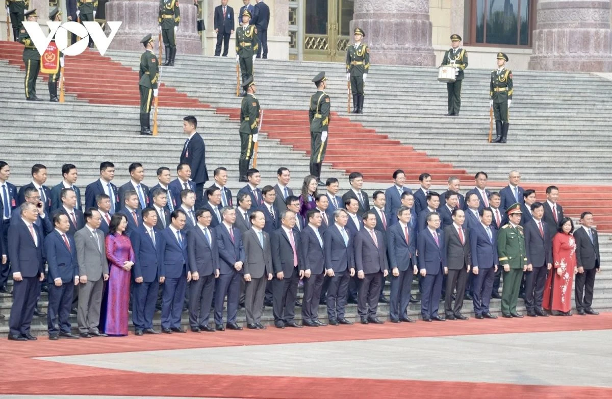 Lễ đón trọng thể Tổng Bí thư, Chủ tịch nước Tô Lâm thăm cấp Nhà nước đến Trung Quốc ảnh 12