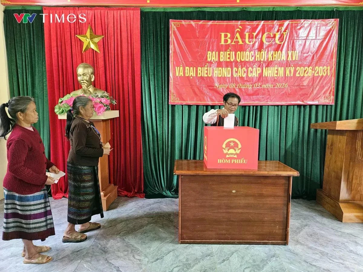 Cử tri bầu đại biểu Quốc hội và Hội đồng nhân dân các cấp nhiệm kỳ 2026 - 2031.