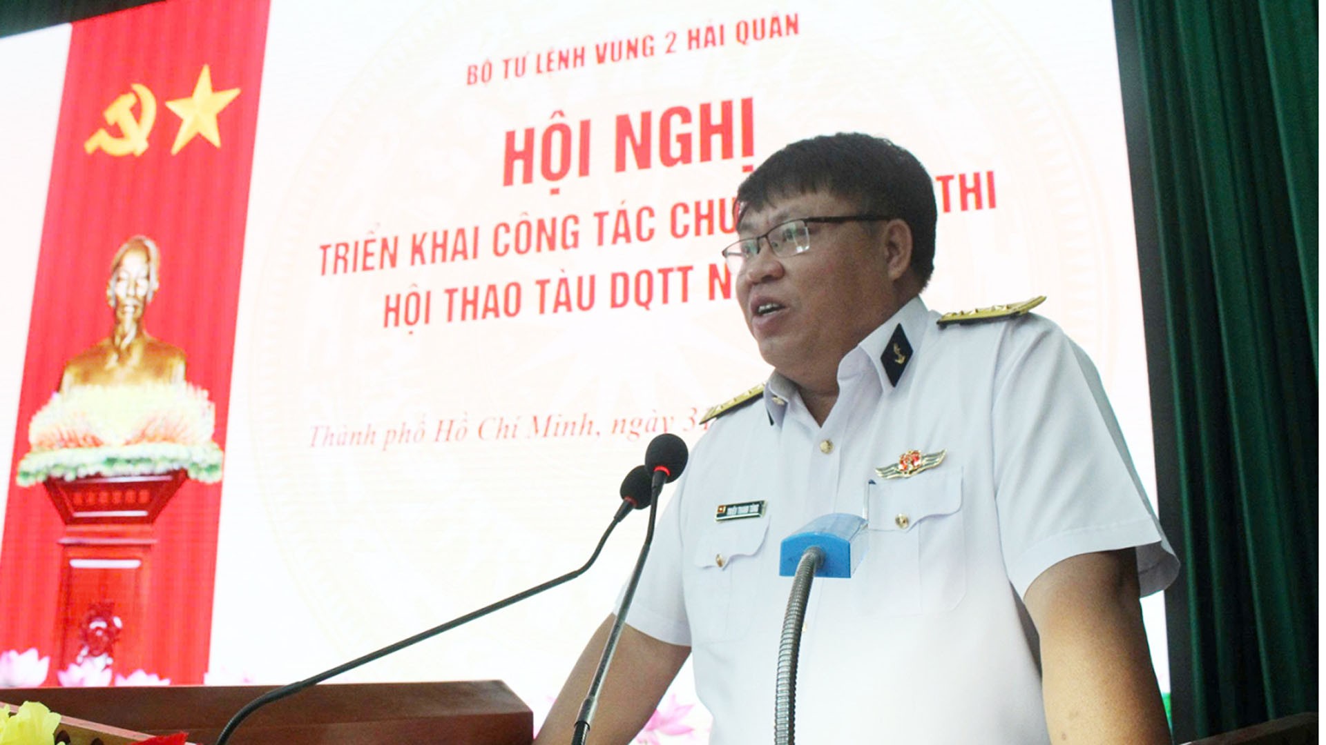 Đại tá Triệu Thanh Tùng phát biểu chỉ đạo. 31-10-hq2.jpg