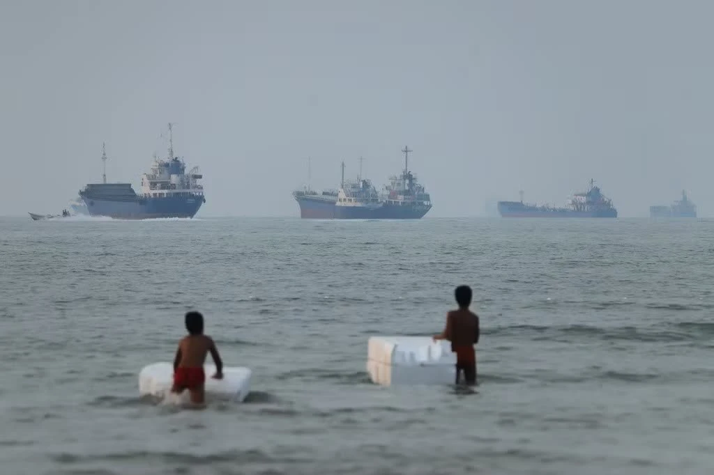 Khu vực eo biển Hormuz. (Ảnh: AP)