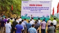 Xã Mường Bo khởi công Công trình chào mừng Đại hội Đảng bộ xã lần thứ I