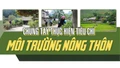 Chung tay thực hiện tiêu chí môi trường nông thôn