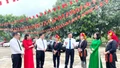 Đồng chí Trần Lưu Quang - Ủy viên Ban Chấp hành Trung ương Đảng, Bí thư Trung ương Đảng, Trưởng Ban Chính sách, chiến lược Trung ương cùng các đồng chí lãnh đạo tỉnh kiểm tra tình hình vận hành của mô hình tổ chức bộ máy mới tại xã Yên Bình