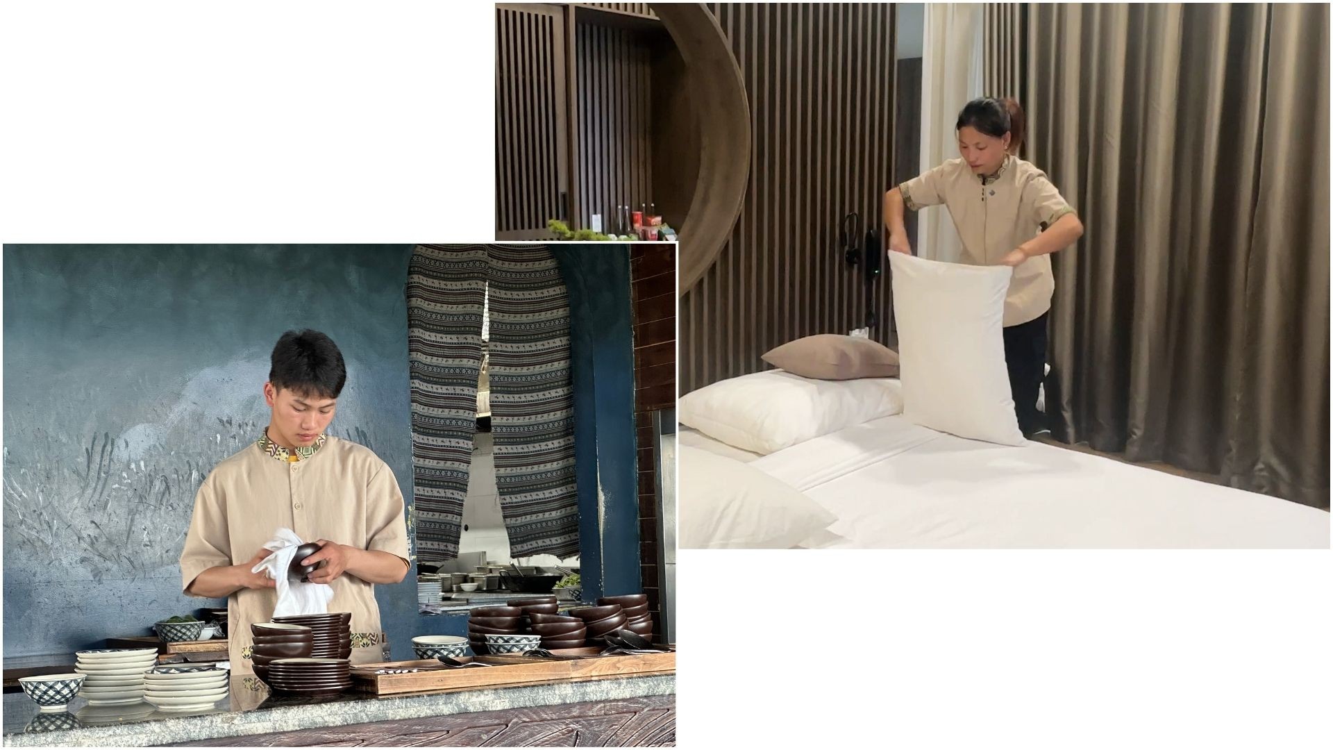 Nhân viên tại khách sạn Viettrekking Sa Pa đa phần là người dân tộc thiểu số. 3.jpg