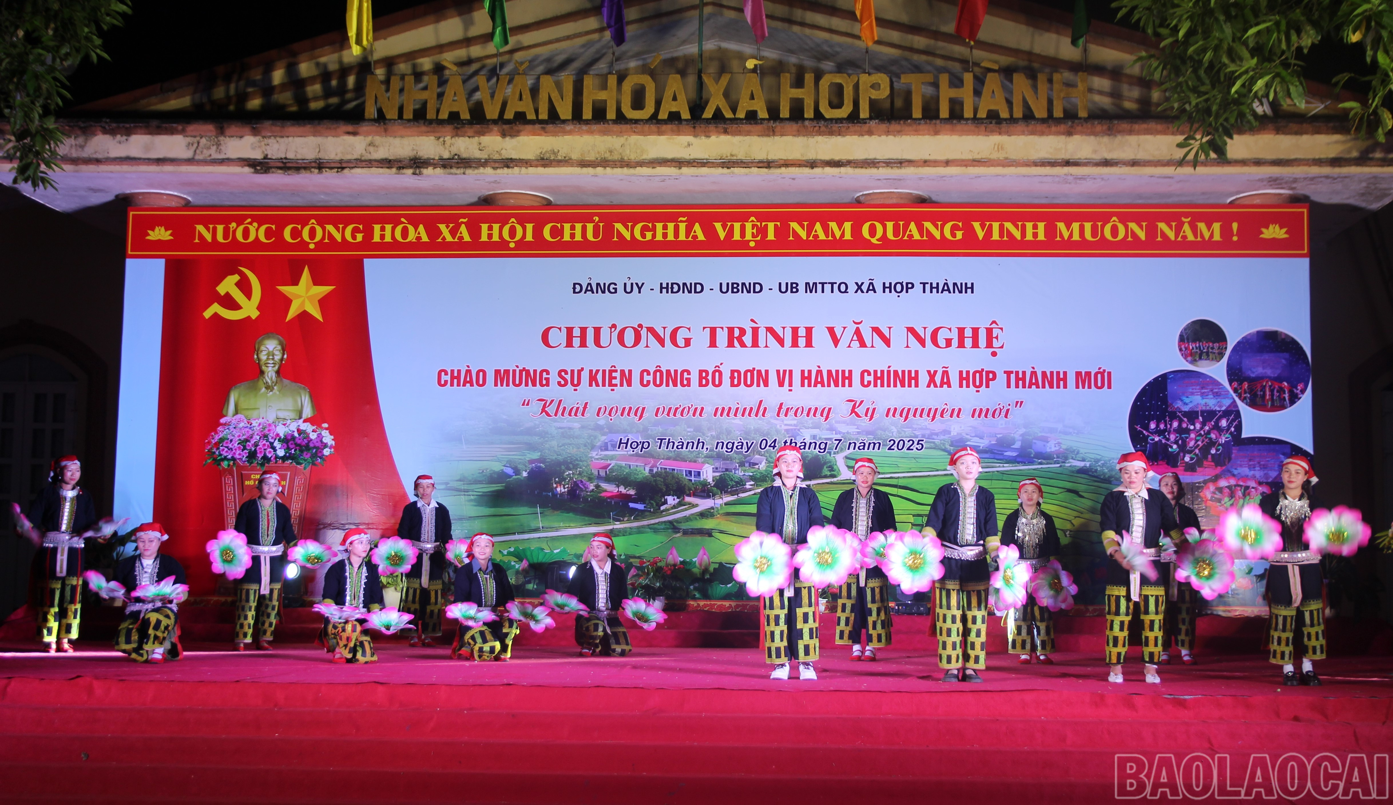 Các tiết mục nghệ thuật hấp dẫn mang đậm bản sắc văn hoá dân tộc... baolaocai-br_5.jpg
