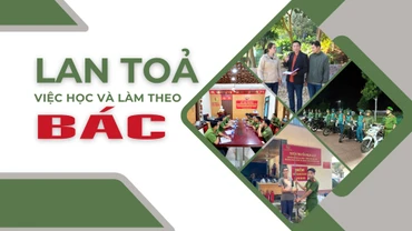 Lan tỏa việc học và làm theo Bác