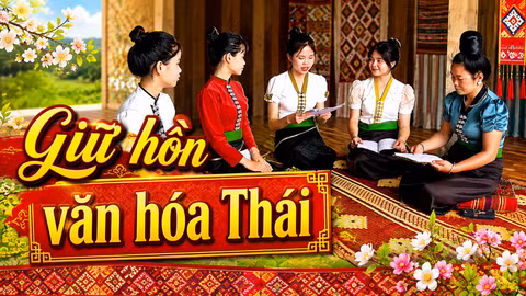 Khát vọng giữ hồn văn hóa Thái của thế hệ trẻ Mường Lò