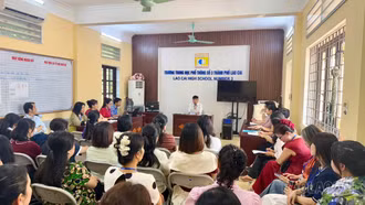  Họp phổ biến quy chế, nghiệp vụ coi thi Kỳ thi tuyển sinh vào lớp 10 THPT