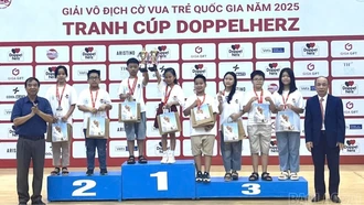 Lào Cai giành 3 huy chương nội dung cờ nhanh tại Giải Vô địch Cờ vua trẻ quốc gia năm 2025