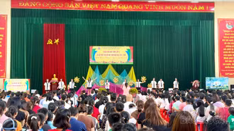 Ngày hội chào đón học sinh lớp 6 Trường THCS và THPT Bắc Cường