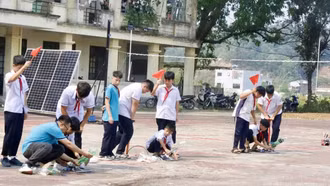 Sôi nổi Ngày hội Văn hóa - Thể thao Trường THCS và THPT Bắc Cường