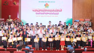 Đại hội Cháu ngoan Bác Hồ tỉnh Lào Cai lần thứ VII