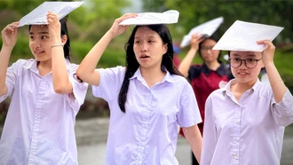 Học sinh thi vào lớp 10 THPT không chuyên hoàn thành kỳ thi