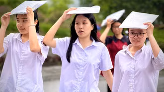 Học sinh thi vào lớp 10 THPT không chuyên hoàn thành kỳ thi