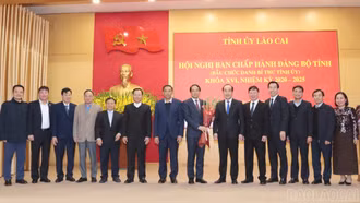 Đồng chí Trịnh Xuân Trường được bầu giữ chức danh Bí thư Tỉnh ủy Lào Cai