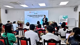 Lào Cai: 30 cán bộ quản lý, giáo viên được tập huấn đánh giá dạy học Toán lớp 3 trên nền tảng số Eduten 