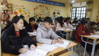 Các trường học vùng cao chủ động phòng, chống rét cho học sinh