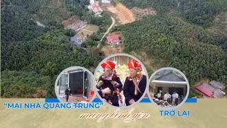 “Mái nhà Quang Trung” - mang bình yên trở lại