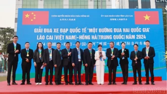 Bế mạc và trao giải Giải đua xe đạp quốc tế “Một đường đua - hai quốc gia” 2024 