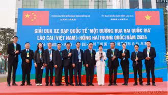 Bế mạc và trao giải Giải đua xe đạp quốc tế “Một đường đua - hai quốc gia” 2024 