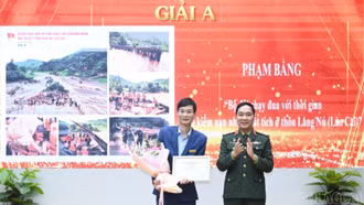 Báo Lào Cai đoạt giải A Cuộc thi ảnh “Chân dung người chiến sĩ”