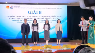 Đài Phát thanh - Truyền hình Lào Cai đoạt giải B Giải thưởng báo chí tuyên truyền về sử dụng năng lượng tiết kiệm và hiệu quả