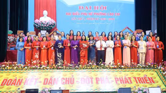 Đại hội đại biểu Phụ nữ phường Lào Cai, xã Xuân Hòa