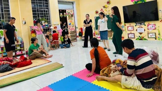 Trường học hỗ trợ chỗ ở an toàn mùa mưa lũ