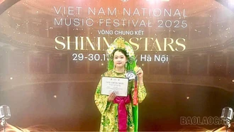 Học sinh Lào Cai giành Huy chương Vàng tại Cuộc thi Vietnam National Music Festival 2025