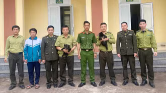 Tiếp nhận 2 cá thể gấu ngựa từ tỉnh Điện Biên