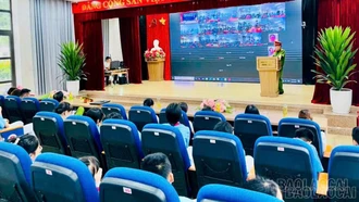 Nâng cao kỹ năng an toàn giao thông và an ninh trường học cho gần 800 học sinh Trường THCS Lê Quý Đôn