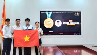 Học sinh Trường THPT Chuyên Lào Cai giành Huy chương Đồng tại Kỳ thi Olympic Tin học châu Á - Thái Bình Dương