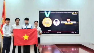 Học sinh Trường THPT Chuyên Lào Cai giành Huy chương Đồng tại Kỳ thi Olympic Tin học châu Á - Thái Bình Dương