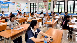 Hơn 870 học sinh tham gia đánh giá năng lực vào Trường THCS Lê Quý Đôn và Trường THCS Lý Tự Trọng