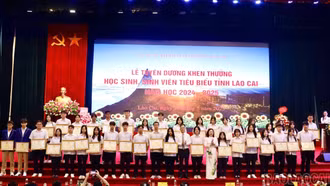 Tuyên dương, khen thưởng học sinh, sinh viên tiêu biểu năm 2025