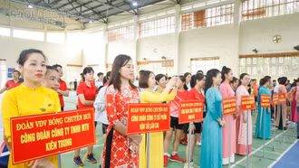 Giải cầu lông, bóng bàn, bóng chuyền hơi và pickleball Công đoàn ngành Giao thông vận tải - Xây dựng tỉnh