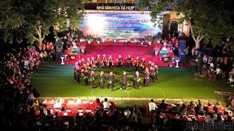 Hợp Thành: Ấn tượng Lễ hội Lồng Tồng và Hội thi Xòe