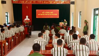 Lào Cai: Đặc xá phạm nhân dịp Lễ 30/4